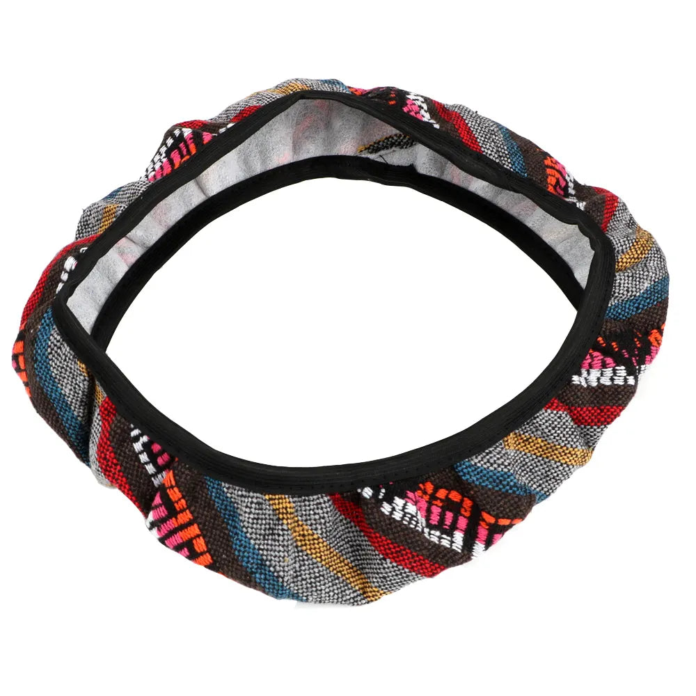 Elastic Microfiber Steering Wheel Cover for Women – Anti-Slip, Breathable, Universal 15” Fit 0e89e8e6-ee16-4417-a973-759b1f09581b