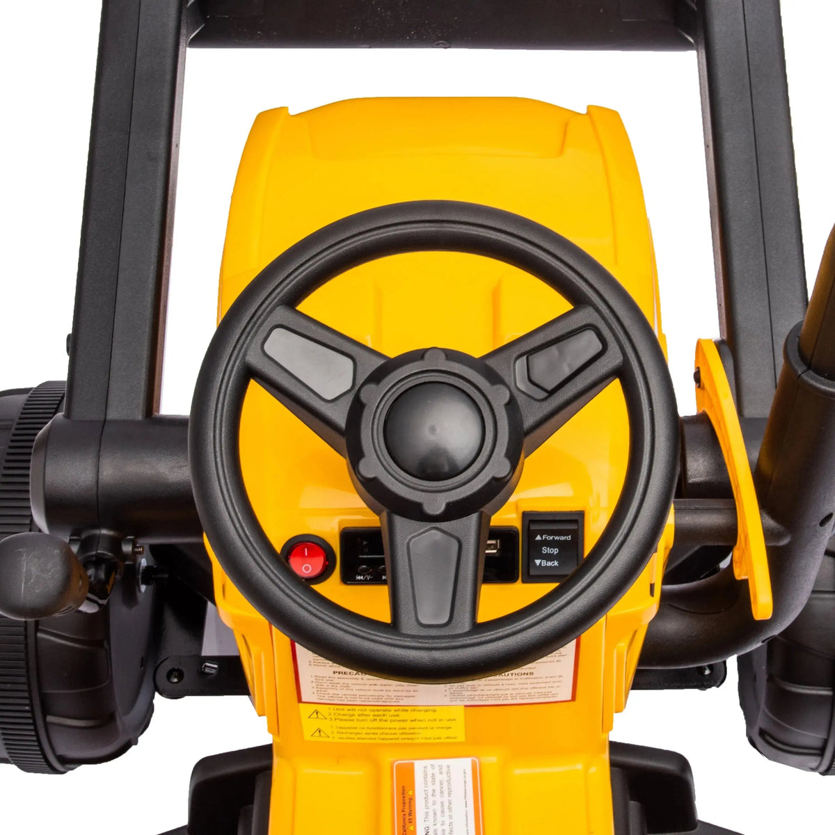 2026 12V Excavator Kids Ride On Car with Remote Control