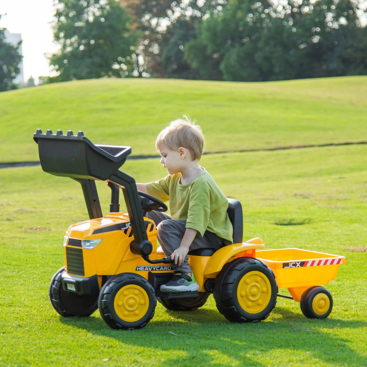 2026 12V Excavator Kids Ride On Car with Remote Control