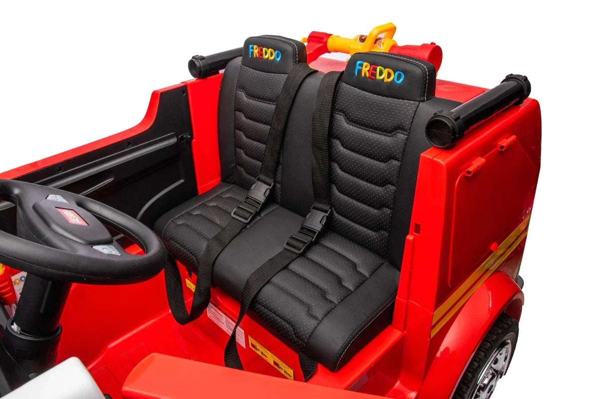 24V Fire Truck 2-Seater Ride-On for Kids
