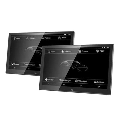 13.3 inch IPS touch screen android 9.0 car headrest monitor