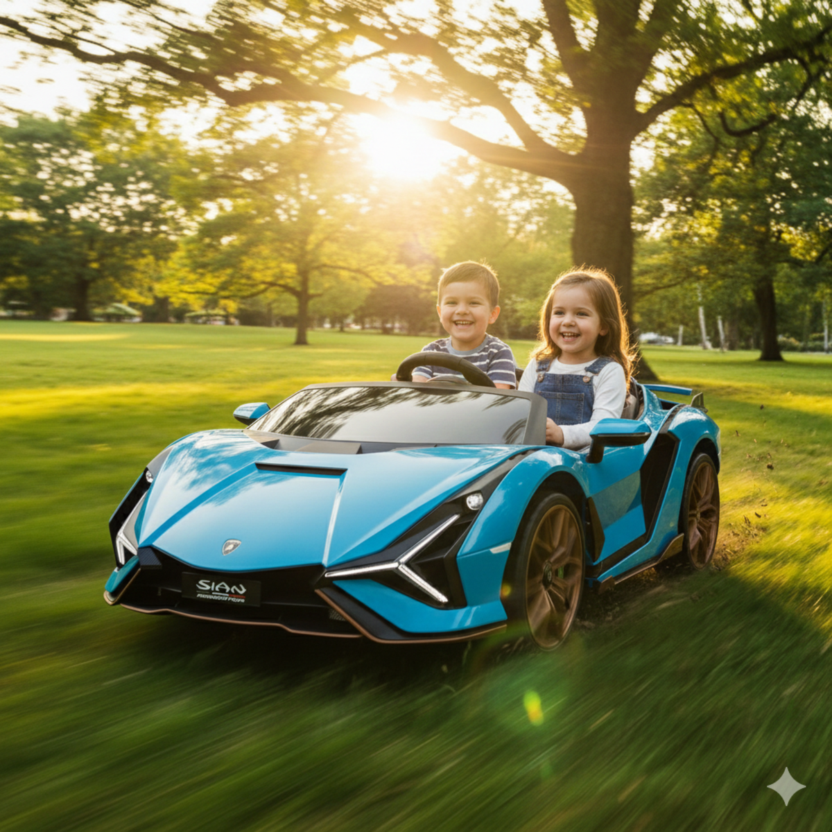 2026 24V Lamborghini Sian 2-Seater Ride-On Car