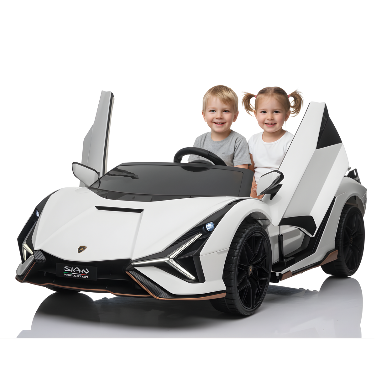 2026 24V Lamborghini Sian 2-Seater Ride-On Car