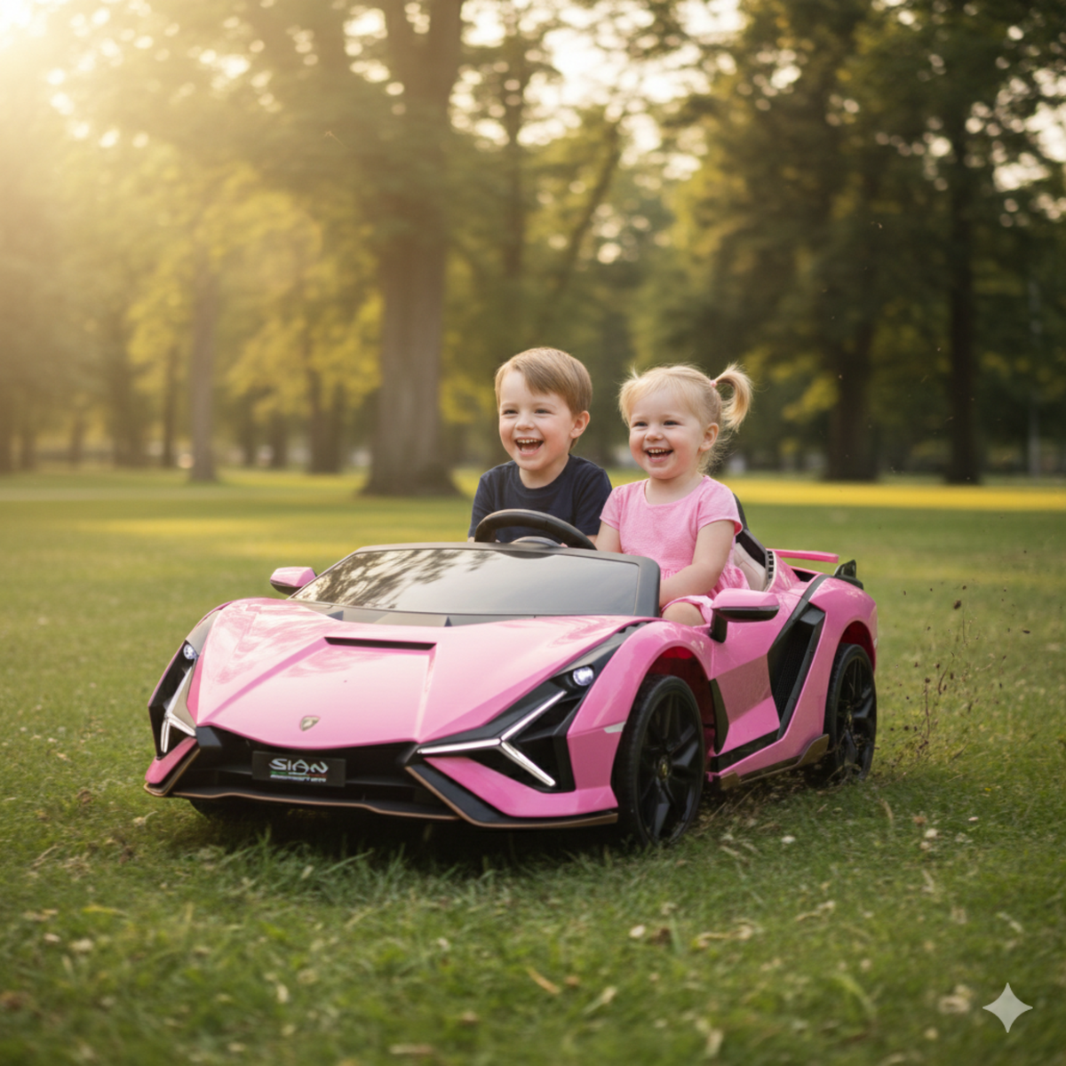 2026 24V Lamborghini Sian 2-Seater Ride-On Car