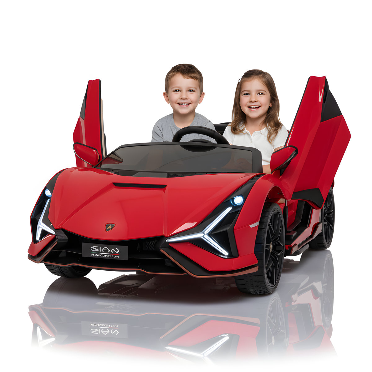 2026 24V Lamborghini Sian 2-Seater Ride-On Car