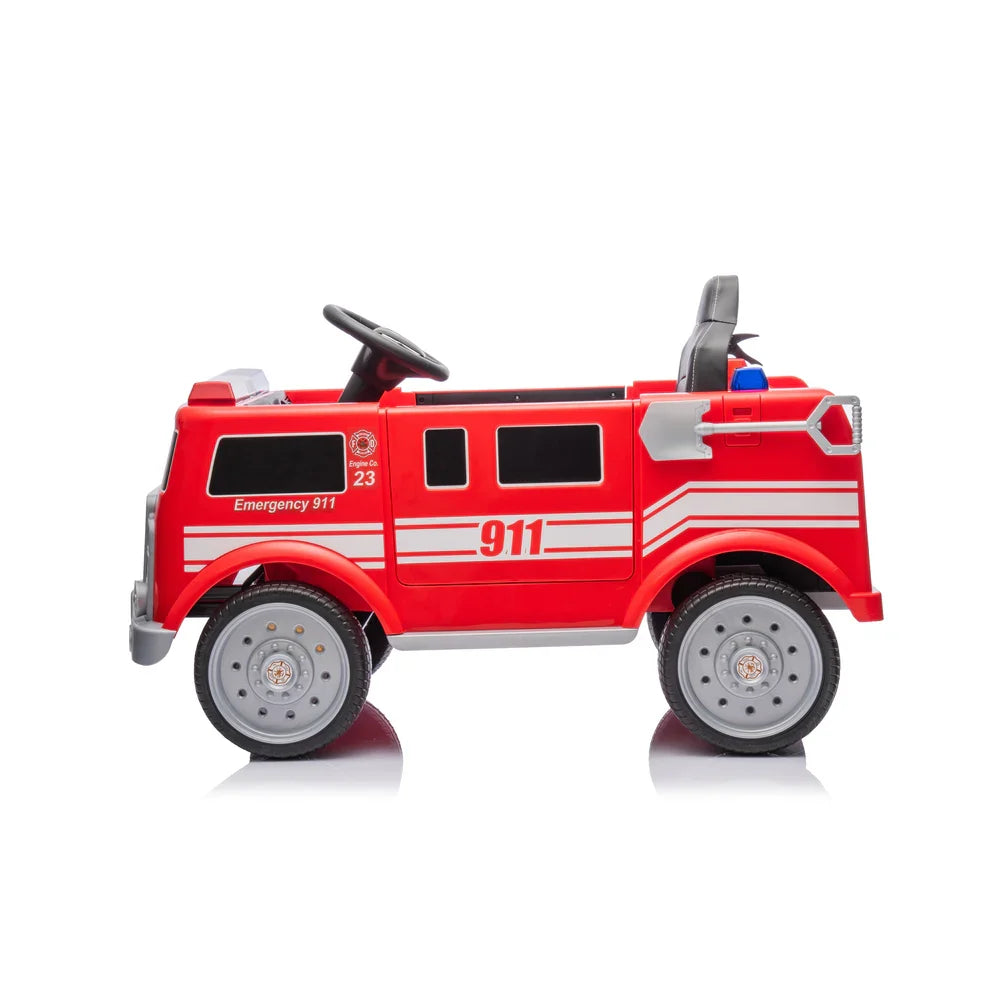 12V Fire Truck 1 Seater Ride on