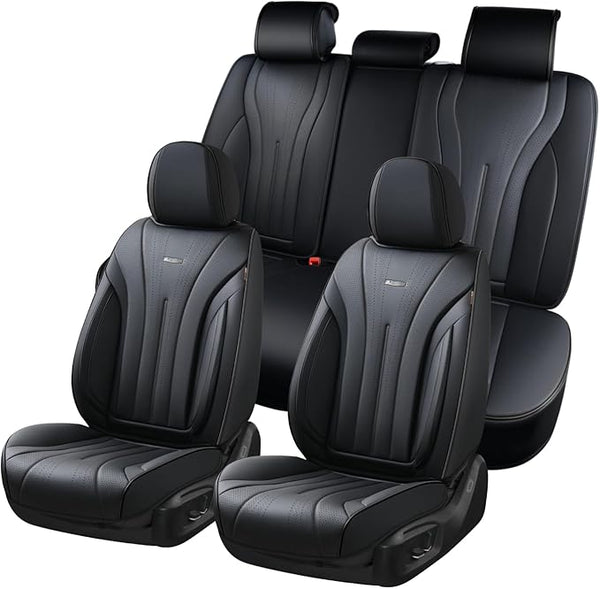 Universal Seat Covers โ Full Set โ Black