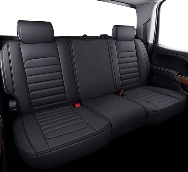 Seat Covers for Chevrolet Silverado / GMC Sierra โ Rear Seat โ Black