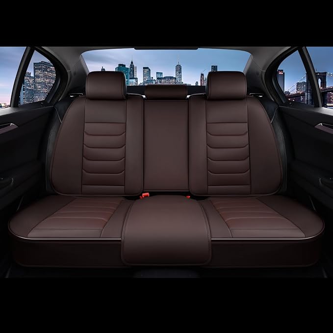 Car Seat Covers — Full Set — Coffee