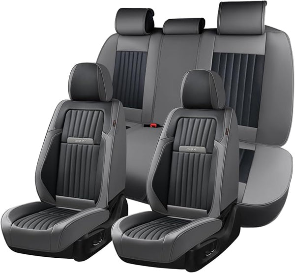 Universal Seat Covers โ Full Set โ Gray / Black