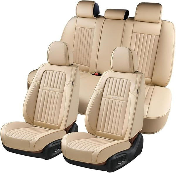 Universal Seat Covers โ Full Set โ Beige