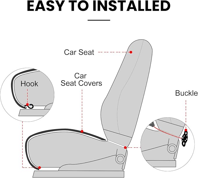 Universal Seat Covers — Front Seat
