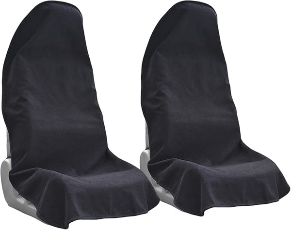 Universal Seat Covers โ Front Seat โ Black