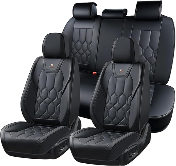 Universal Seat Covers โ Full Set โ Black