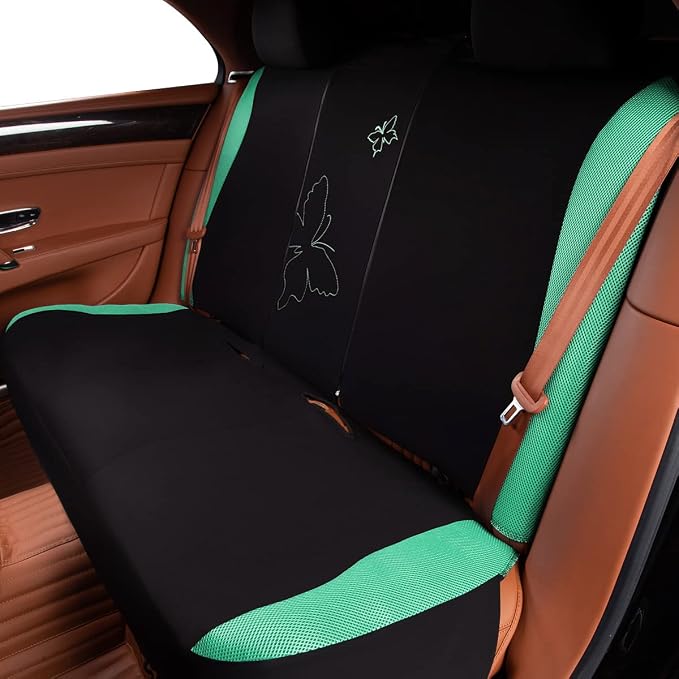Universal Seat Covers — Full Set — Green