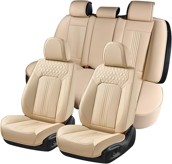Universal Seat Covers โ Full Set โ Beige