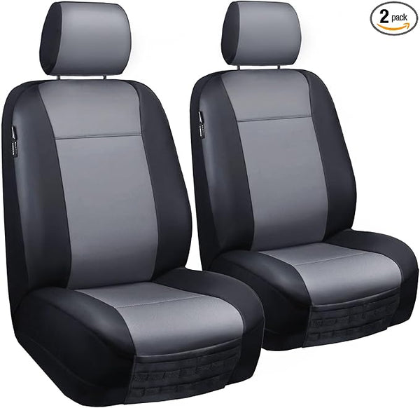 Car Seat Covers โ Full Set โ Black / Gray