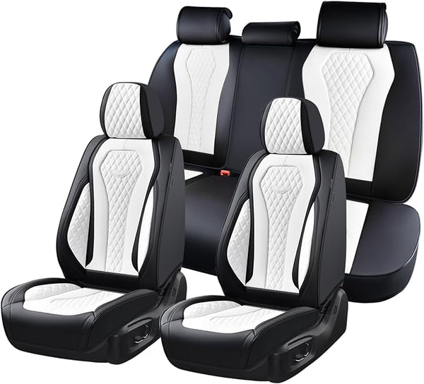 Universal Seat Covers โ Full Set โ White