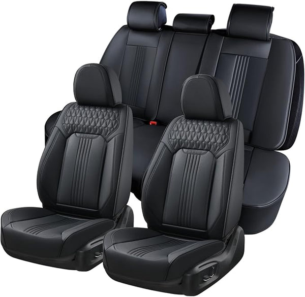 Universal Seat Covers โ Full Set โ Black