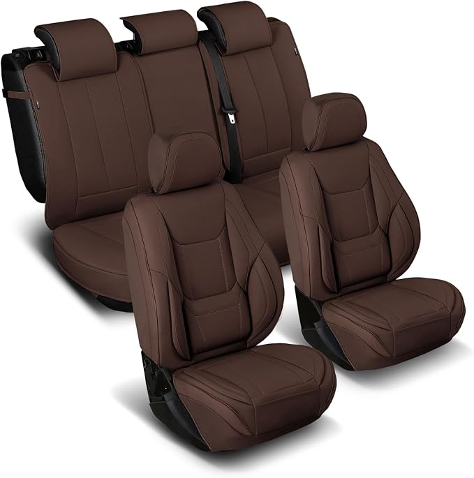 Seat Covers for Chevrolet Silverado — Full Set — Brown