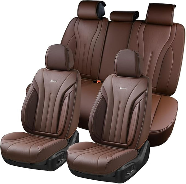 Universal Seat Covers โ Full Set โ Coffee