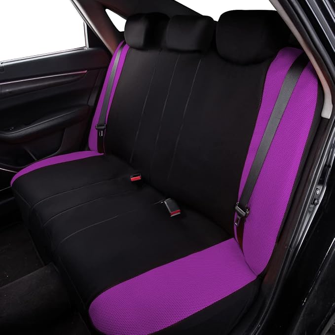 Universal Seat Covers — Full Set — Purple