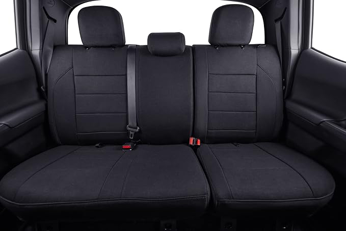 Seat Covers for Toyota Tacoma — Front Seat — Black