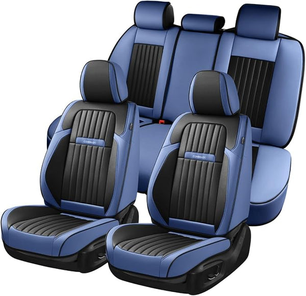 Universal Seat Covers โ Full Set โ Blue / Black