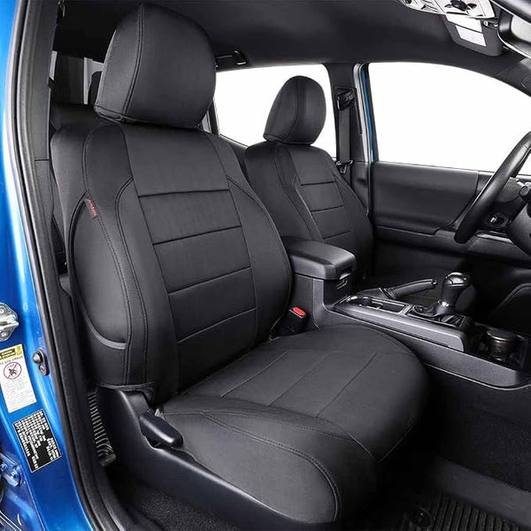 Neoprene Seat Covers for Chevrolet Silverado โ Black