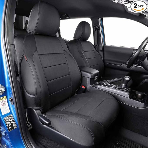 Neoprene Seat Covers for Chevrolet Silverado โ Black