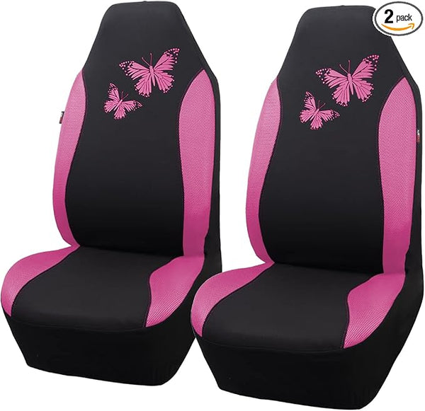Universal Seat Covers โ Front Seat โ Pink