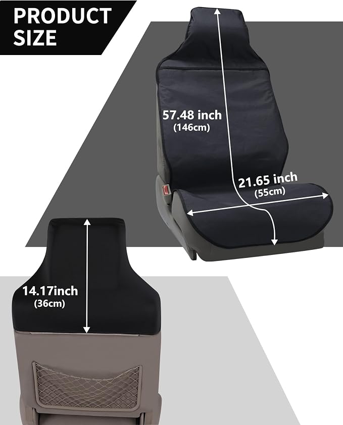 Car Seat Covers — Black / Navy