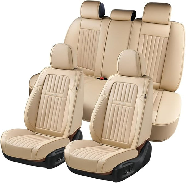 Universal Seat Covers โ Full Set โ Beige