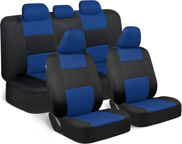 Car Seat Covers โ Full Set โ Blue / Black