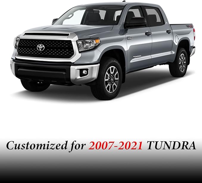 Seat Covers for Toyota Tundra — Full Set — Black