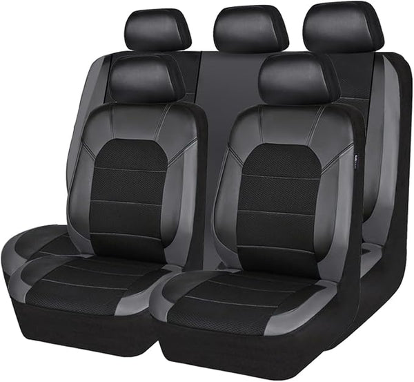 Universal Seat Covers โ Full Set โ Black / Gray