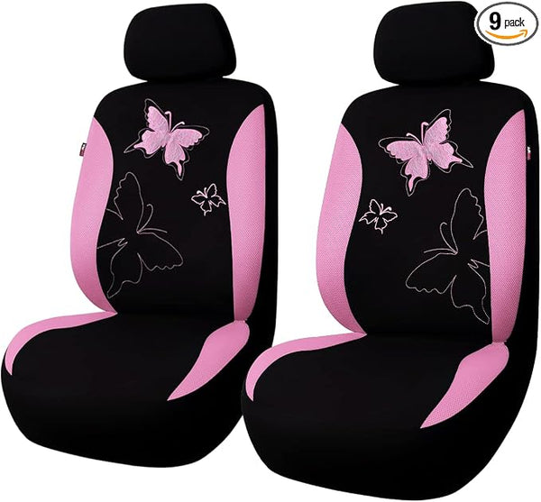 Universal Seat Covers โ Front Seat โ Pink