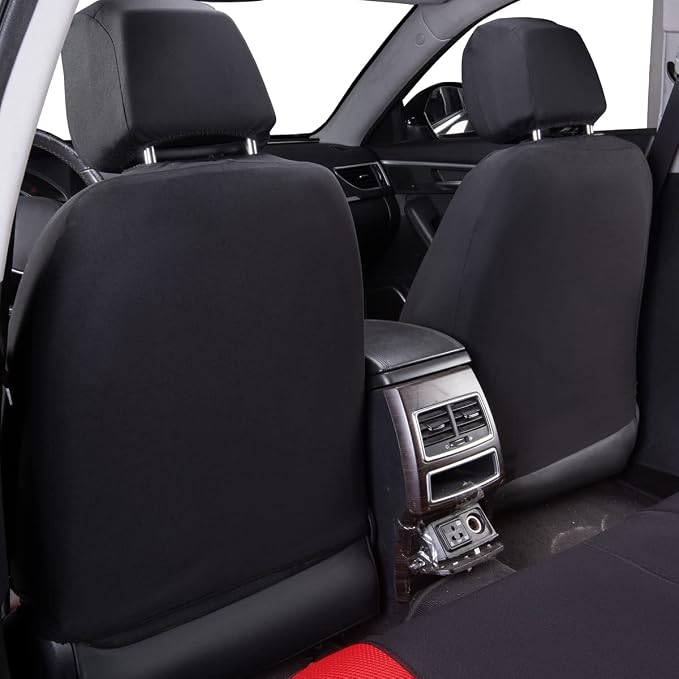 Universal Seat Covers — Full Set — Red