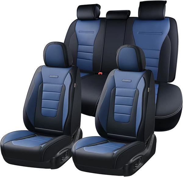 Universal Seat Covers โ Full Set โ Black / Blue