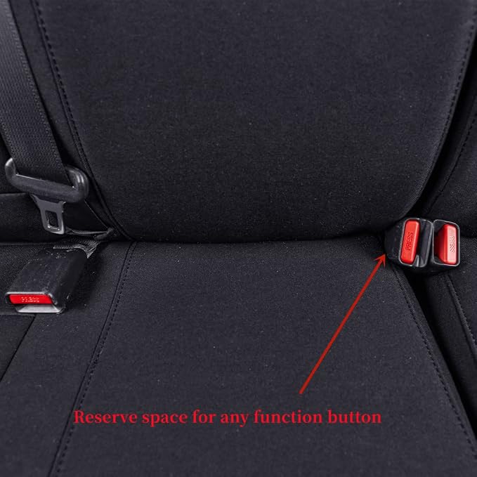 Seat Covers for Toyota Tacoma — Front Seat — Black