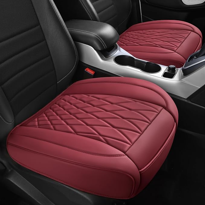Universal Seat Covers — Front Seat — Burgundy