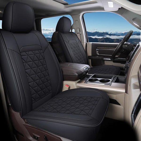 Seat Covers for Multiple Vehicles โ Full Set โ Black
