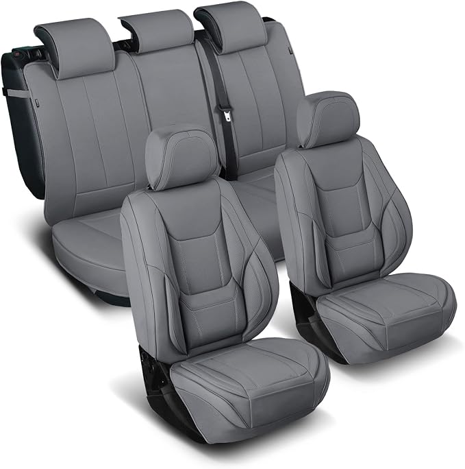 Seat Covers for Chevrolet Silverado — Full Set — Gray