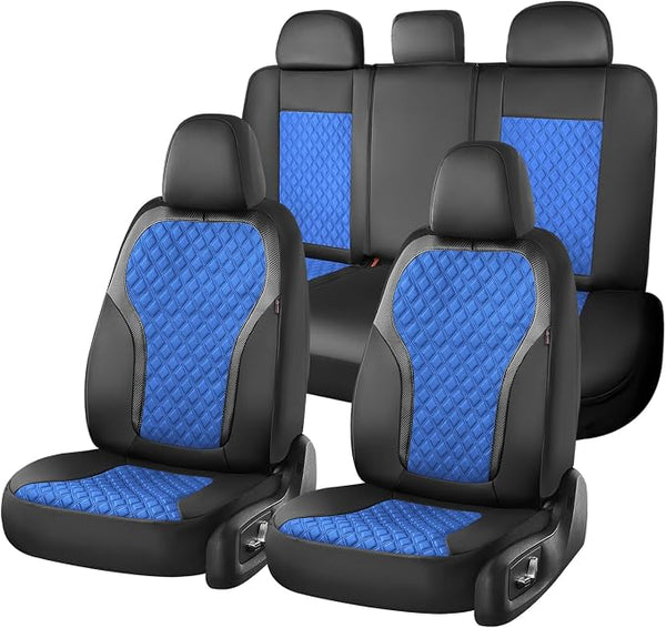 Universal Seat Covers โ Full Set โ Black / Blue