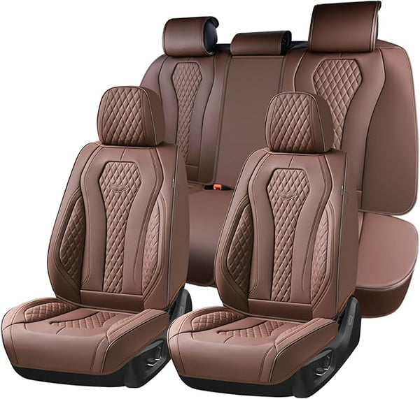 Universal Seat Covers โ Full Set โ Coffee