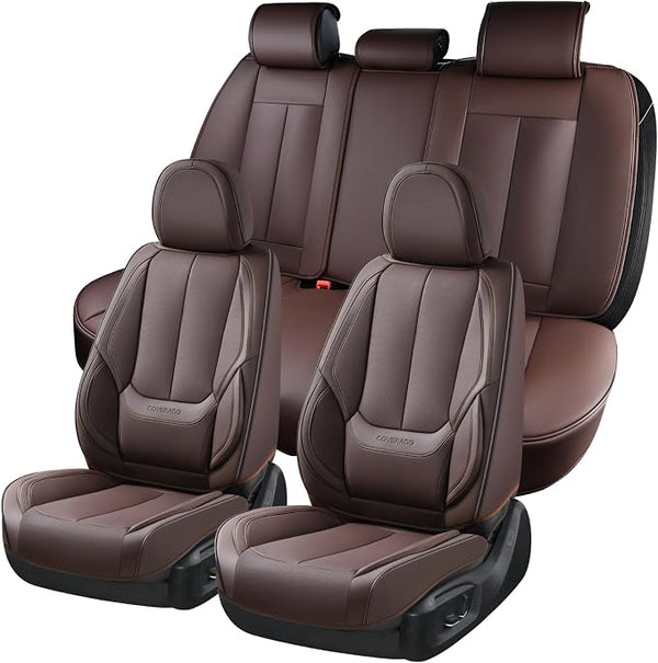 Universal Seat Covers โ Full Set โ Brown