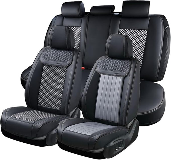 Universal Seat Covers โ Full Set โ Black / Gray