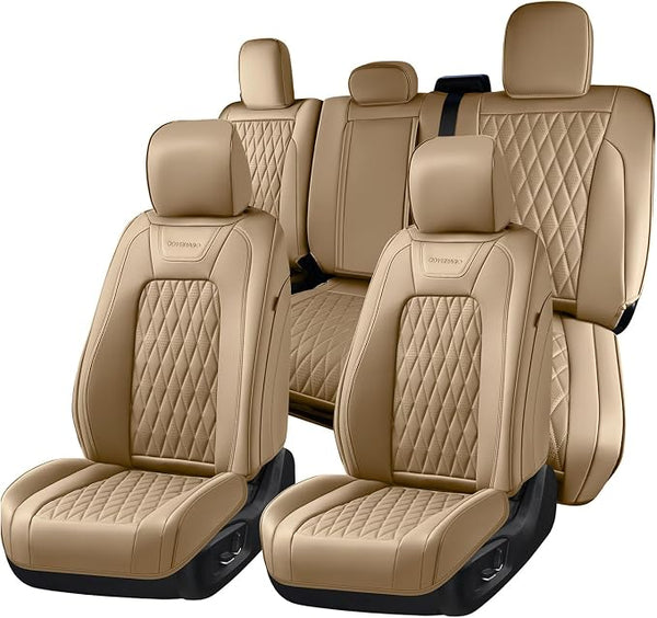 Seat Covers for Multiple Vehicles โ Full Set โ Beige