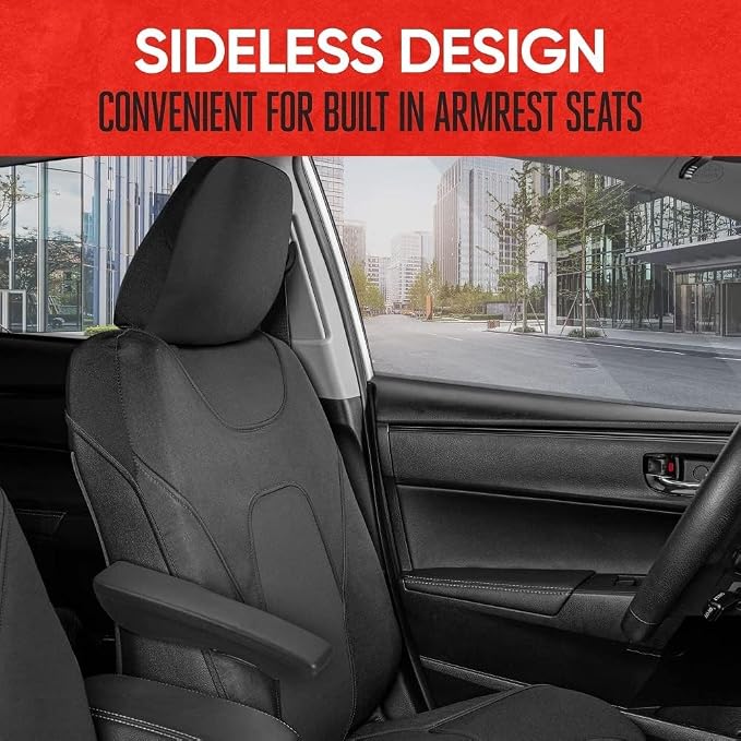 Pet Car Seat Protector — Front Seat — Black