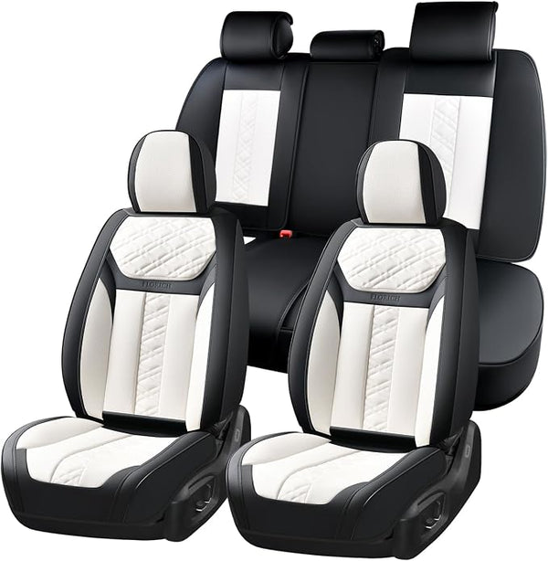 Universal Seat Covers โ Full Set โ White